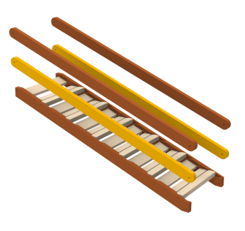 Лестница длинная Крепость