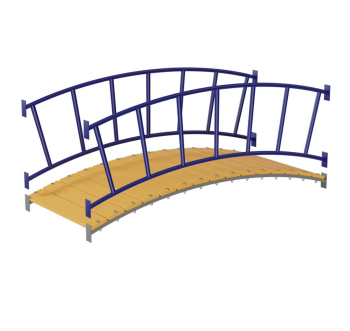 Арочный мостик + Перило арочного моста