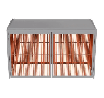 Пергола на 2 контейнера закрыта KIDIGO