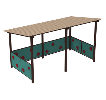 Беседка без пола Flowers KIDIGO