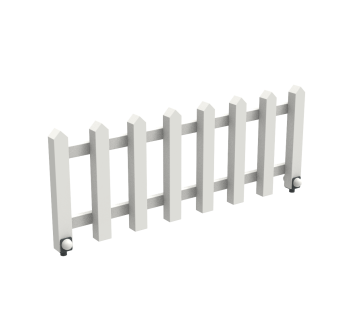 Забор White Garden 1 метр KIDIGO