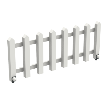 Забор White Garden 1 метр KIDIGO