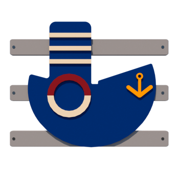 Секция ограды Кораблик KIDIGO