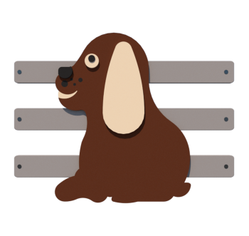 Секция забора Собачка KIDIGO