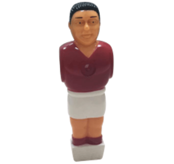 Футболист для настольного футбола 16 мм (красный)