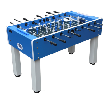 Настольный футбол Street (141х74х88 см/синий цвет/металлические ноги/защита от воды и солнца)