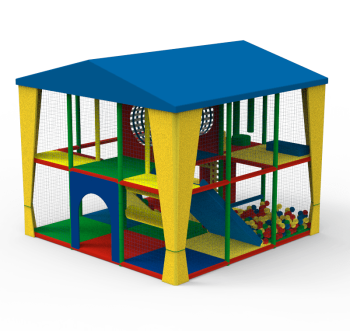 Детский игровой лабиринт Веселые прыжки