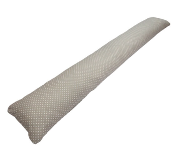 Подушка для беременных KIDIGO "Прямая" Горошек (с наволочкой)