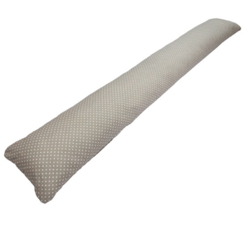 Подушка для беременных KIDIGO "Прямая" Горошек (с наволочкой)