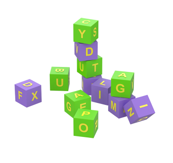 Модульный набор Алфавит Английский KIDIGO