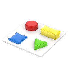  Soft Play Geometry Sorter Set