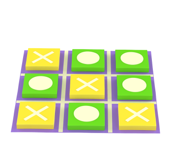 Игра на пол Крестики-Нолики KIDIGO 