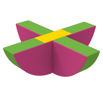 Soft Play Rocker Cross-shaped