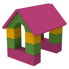 Конструктор "Дом" KIDIGO