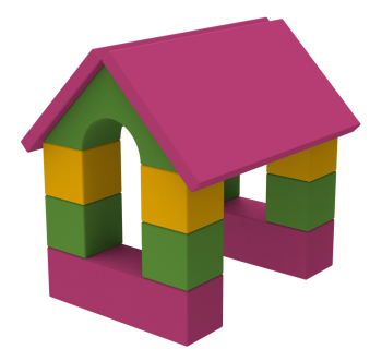 Конструктор "Дом" KIDIGO