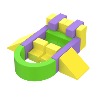 Игровой мягкий конструктор Космолит KIDIGO