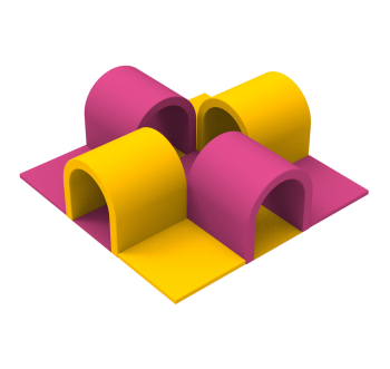 Набор тоннелей Путаница KIDIGO