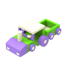 Игровой модуль-конструктор Тракторец KIDIGO