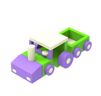 Игровой модуль-конструктор Тракторец KIDIGO