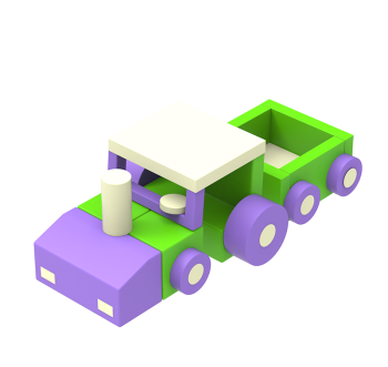 Игровой модуль-конструктор Тракторец KIDIGO