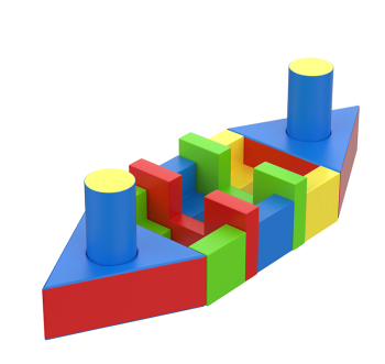 Soft Play Ship Builder Set