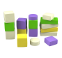 Soft Play Blocks Set - Game (16 elements)