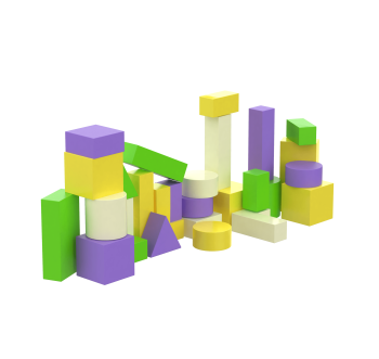 Конструктор Игра 28 элементов KIDIGO