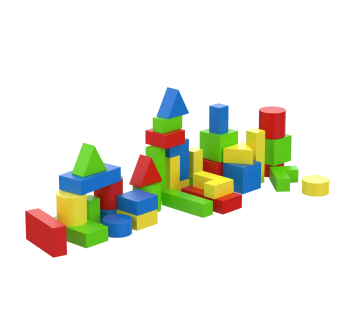 Конструктор Игра 36 элементов KIDIGO