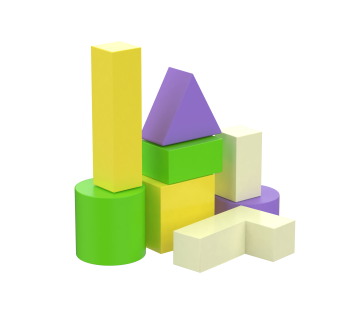 Конструктор Игра 8 элементов KIDIGO