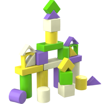 Конструктор Строитель-5 Мини KIDIGO