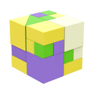 Мягкий игровой конструктор Куб KIDIGO