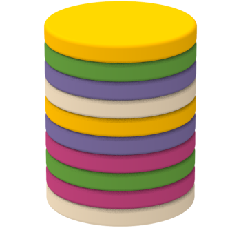 Набор сидушек Диски KIDIGO