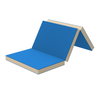 Детский мат 2х1 сложенный 3-х KIDIGO