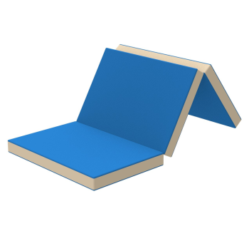 Детский мат 2х1 сложенный 3-х KIDIGO