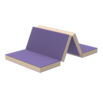 Детский мат 2х1 сложенный 4-х KIDIGO