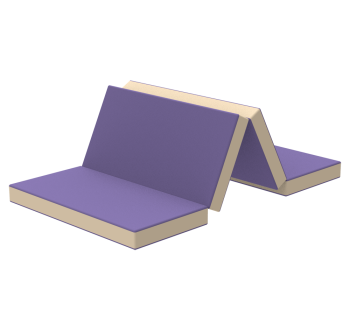 Детский мат 2х1 сложенный 4-х KIDIGO