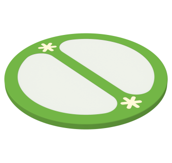 Модульный Зеркальный коврик d100х100 KIDIGO