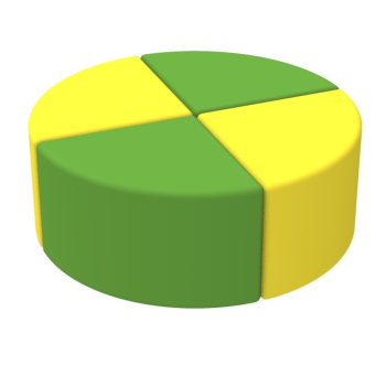 Комплект детских пуфов Цилиндрик KIDIGO