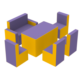 Комплект детской мебели Гостинка KIDIGO