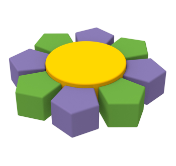 Комплект детских пуфов Камелия KIDIGO