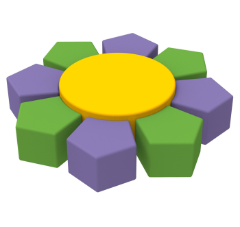 Комплект детских пуфов Камелия KIDIGO