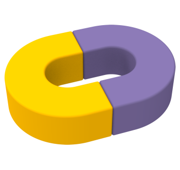 Комплект детских пуфов Магнитик KIDIGO