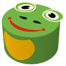 Пуф Лягушонок KIDIGO