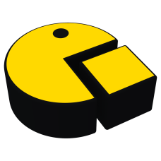 Комплект детских пуфов Пакмен KIDIGO