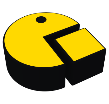 Комплект детских пуфов Пакмен KIDIGO