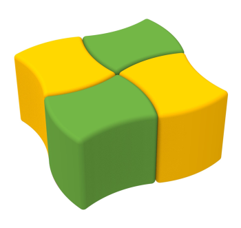 Комплект детских пуфов Пазл KIDIGO