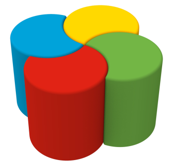 Комплект детских пуфов Полумесяц МАХИ KIDIGO