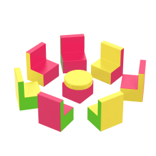 Набор мебели Мир Друзей KIDIGO