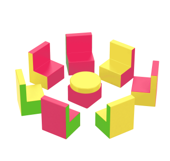 Набор мебели Мир Друзей KIDIGO