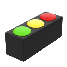 Мягкая игровая мебель Светофор KIDIGO